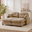 Canapé modulaire modulaire avec 2 repose-pieds avec tissu ergonomique en chenille de qualité supérieure et combinaisons flexibles-1409013643