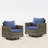 Ingvald Patio Wicker Rattan Swivel Rocking Outdoor Lounge Accent Chair (Set of 2)-1160762520-1171790447