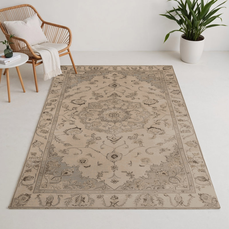 Tapis intérieur et extérieur Tabriz, Rectangulaire 3 pi x 5 pi