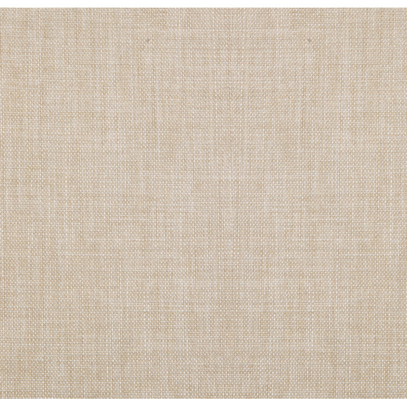 Fauteuil d'appoint rembourré beige et naturel Herndon, Brun, Polyester beige foncé