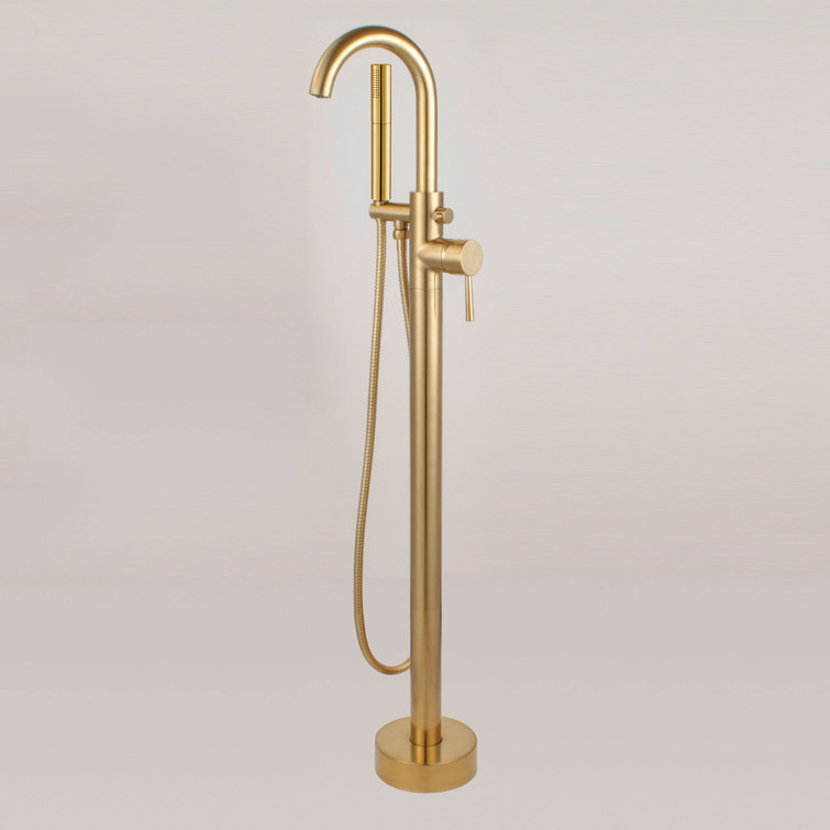 Ember 1 Handle Freestanding Tub Filler with Diverter