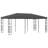 Gazebo Anthracite 100 Percent Polyester Large Durable Outdoor Canopy