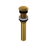 Push Drain Without Overflow