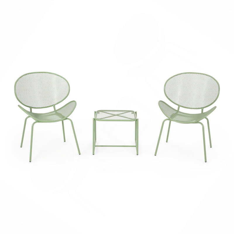Elba Chat Set, Green