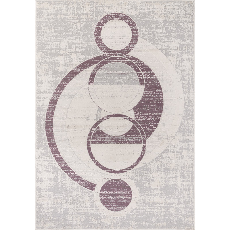 Odena Collection Transitional Geometric Area Rug, Rectangle 7'10" x 10'