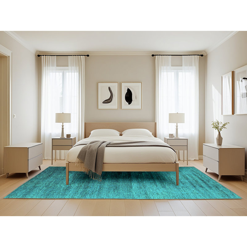 Edwynn Abstract Indoor Rug, Rectangle 5' x 8'