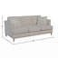 Canapé avec 3 coussins réversibles et 2 coussins, canapé moderne, canapé d'appoint