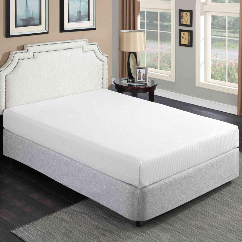 Matelas moelleux en mousse viscoélastique gélifiée pour lit simple TG, Très grand simple