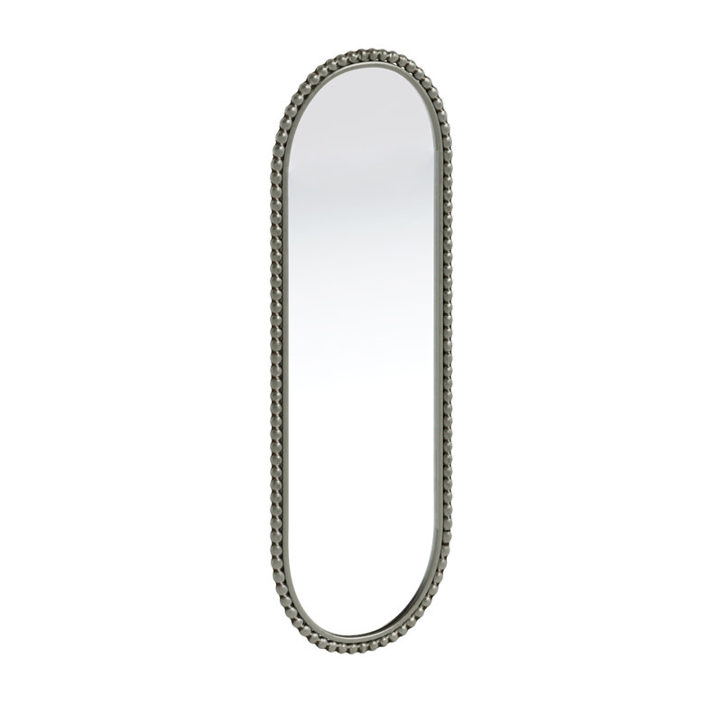 Miroir rétro Iron Art, Argent argent