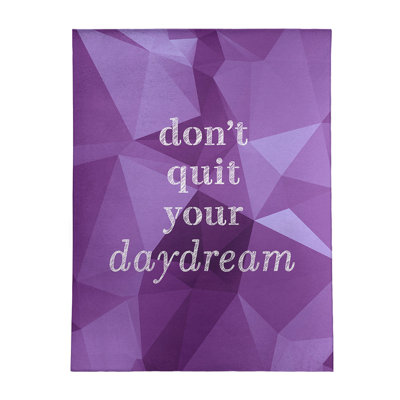 Quotes Chenille Indoor Rug