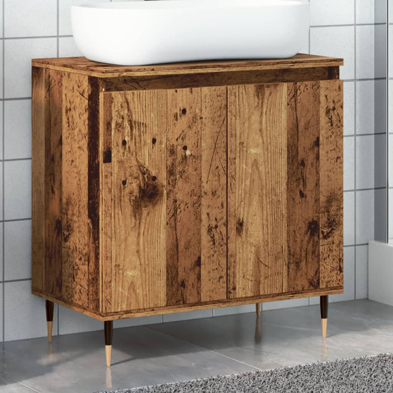 Brycon Bathroom Cabinet, Reclaimed Wood