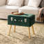 Tabouret de coiffeuse en bois massif Coleridge-841957945
