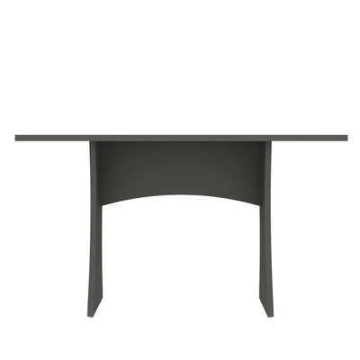 Coney 53" Dining Table In Charcoal Gray