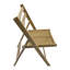 Chaises pliantes en bois massif - 4 pièces, noir, siège à lattes confortable, idéal pour différentes occasions, pliable, capacité de poids de 220 livres-98708331