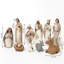 10-Piece Hand-Painted Nativity Set for Christmas Religious Decor