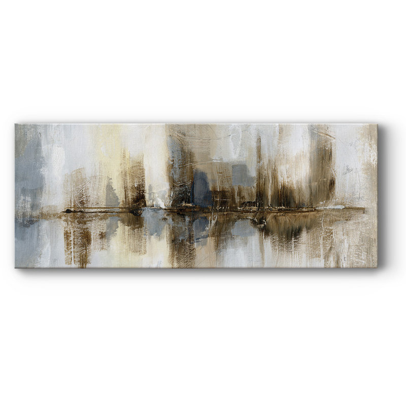 Lumières du port, H 20 po x l 50 po x P 1,5 po