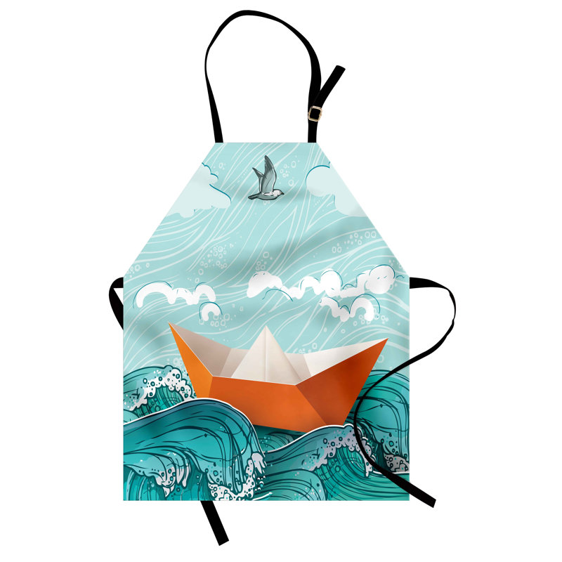 No Pattern Bib Apron