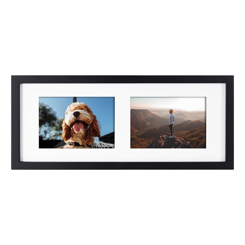 Black Wood 5-Piece Gallery Wall Frame Set