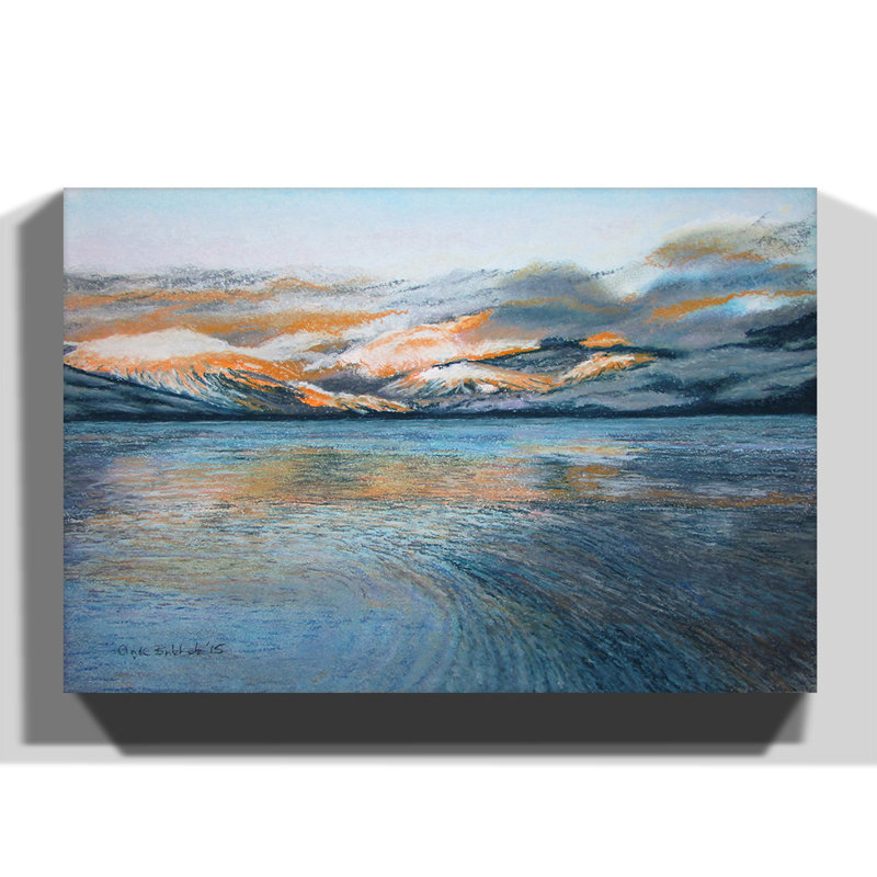 J.M.W. Turner - Wrapped Canvas Painting, 70cm H x 100cm W