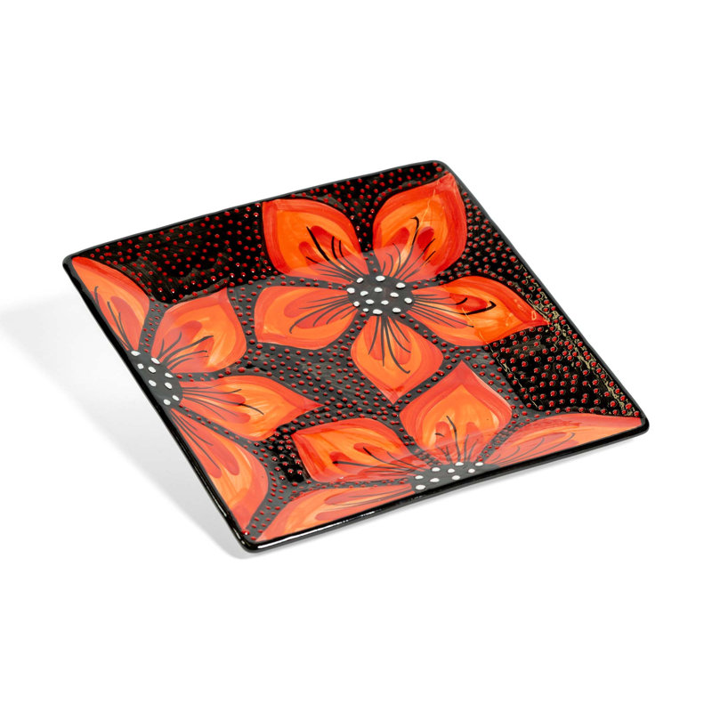Ilsa 24cm Ceramic Square Plate