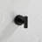 Modern 5 Bathroom Towel Rack - Aluminium, Matte Black Wall Mount And Versatile For Home Easy Installation Steps Aluminium Mounted 5 Piece Quality Build, Corrosion For Different Rooms Simple-2025745661