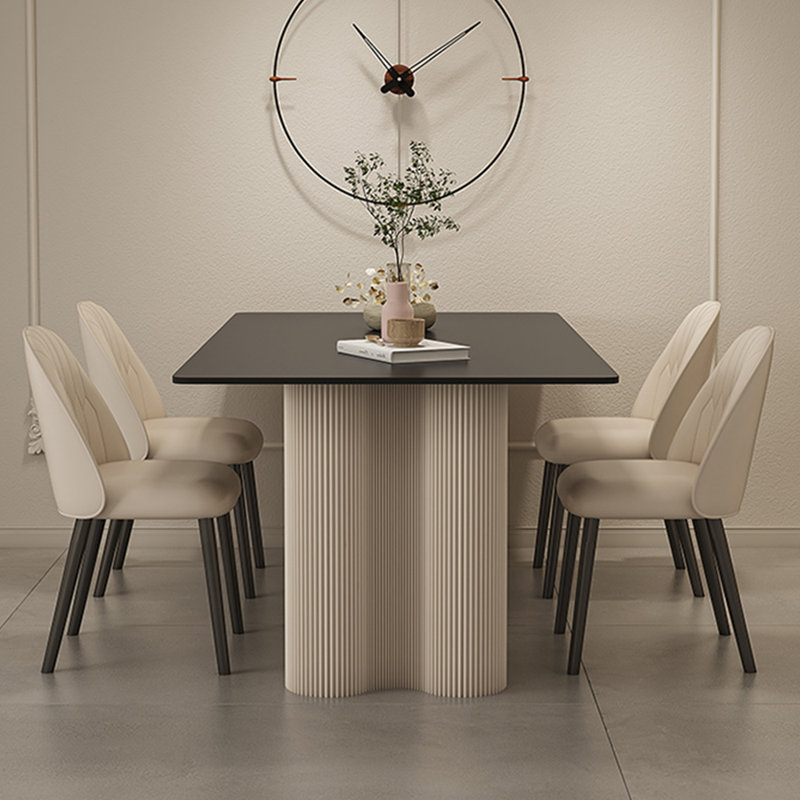 Ensemble de table à manger français moderne, H 29,5 po x L 70,8 po x l 35,4 po