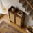 42.5" Tall Rattan Shoe Cabinet with Doors-390299435