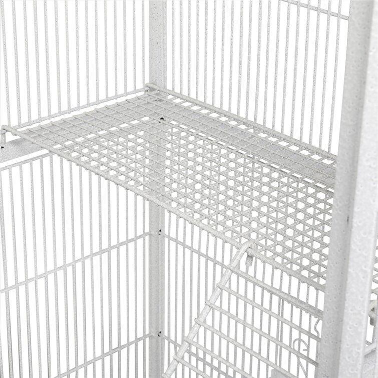 Tioga 63'' Victorian Top Floor Bird Cage with Wheels