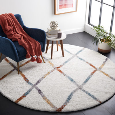 Berber Shag Performance Geometric Rug