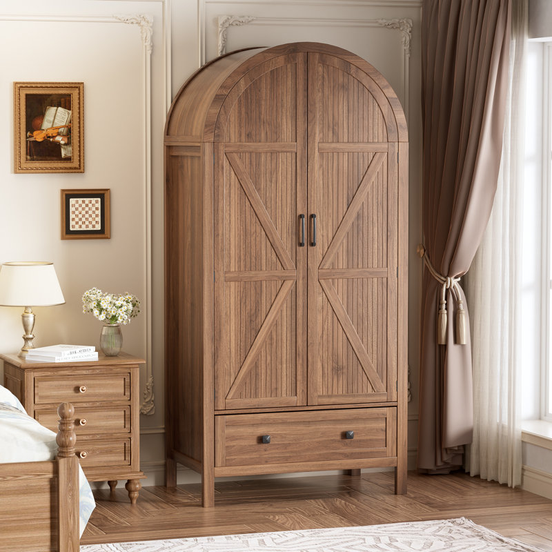 Armoire-penderie Armoire, Brun