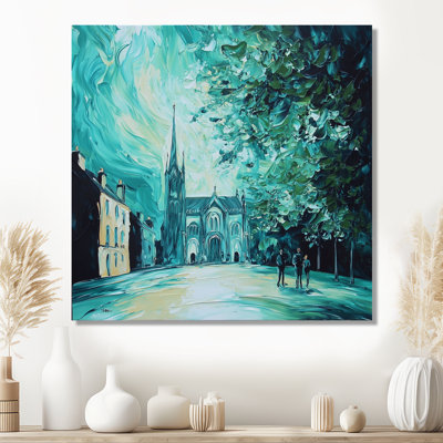 Église cathédrale en Irlande III - impression spirituelle, art mural