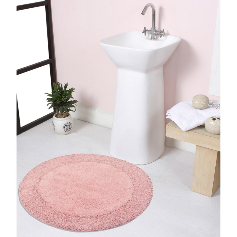 Tapis pour salle de bain 28 po, Rose