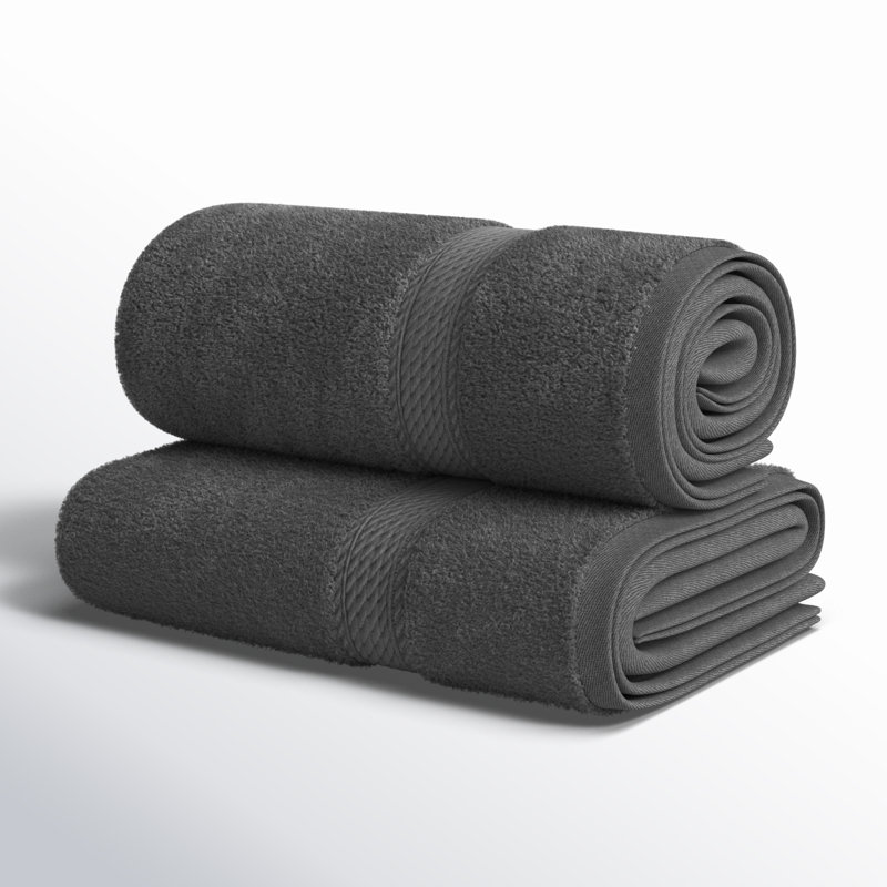 Renata Ensemble de draps de bain en coton égyptien 800 g / m² 2 pièces Renata , Anthracite