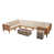 Teak Frame / Beige Cushion selected