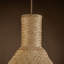 Luminaire suspendu en rotin 1 lumière Allman Wabi-Sabi