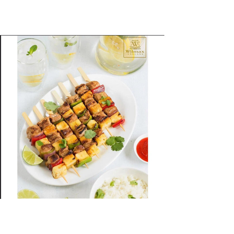 Assiette en porcelaine Wilmax (ensemble de 3)