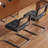 Retro And Elegant Rectangular Dining Table-113722540
