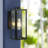 Outdoor Wall Light with Dusk to Dawn Sensor, Exterior Modern Wall Sconce with Wall Mount for Porch