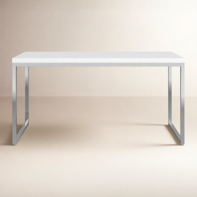 Adil Metal Base Writing Desk