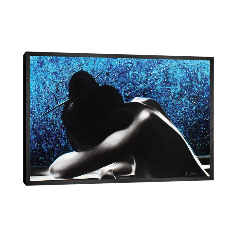 The Last Night by Ashvin Harrison - Print on Canvas, Black Framed, 101.6 cm H x 66.04 cm W