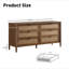 Commode 6 tiroirs Vichy