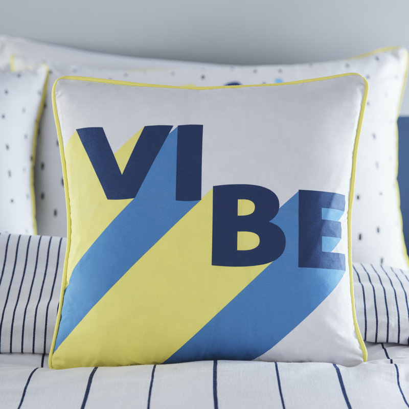 Vibe Square Throw Pillow Cover