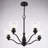 Bellwood 5-Light 24.5 In. Wide Traditional Chandelier, LED Compatible, Adjustable Height, Hanging Ceiling Pendant Fixture For Dining Table Kitchen Entryway Bedroom Island Foyer-116180766-116180767