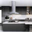 Hotte de cuisine pour îlot convertible 36 pouces 600 CFM avec DEL, filtre à charbon et contrôle des mouvements VIKIO-119304357