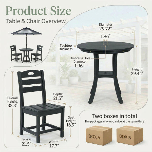 Dimensions du produit