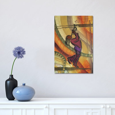 Trumpeter 1 Piece Wrapped Canvas Wall Art