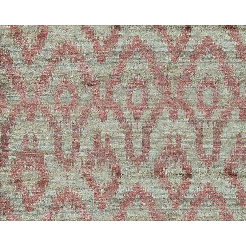Hand-Knotted High-Quality Red Area Rug