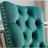 Tufted Solid Wood Contemporary Velvet Upholstered Dining Chair with Golden Stainless Steel Plating Legs,Nailhead Trim,Set of 2-2091873321-2091873312