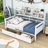 Pierrot Daybed with Two Drawers, Shelves and Slats-1508053135-1508053132