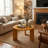 Claremont Solid Rubberwood Coffee Table for Living Room, Wood Round Tea Table with Solid Legs for Bedroom-990565557